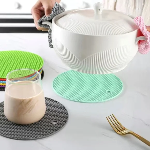 Silicone Insulation Mat Kitchen Table Supplies - 4 counts - Picture 5 of 6